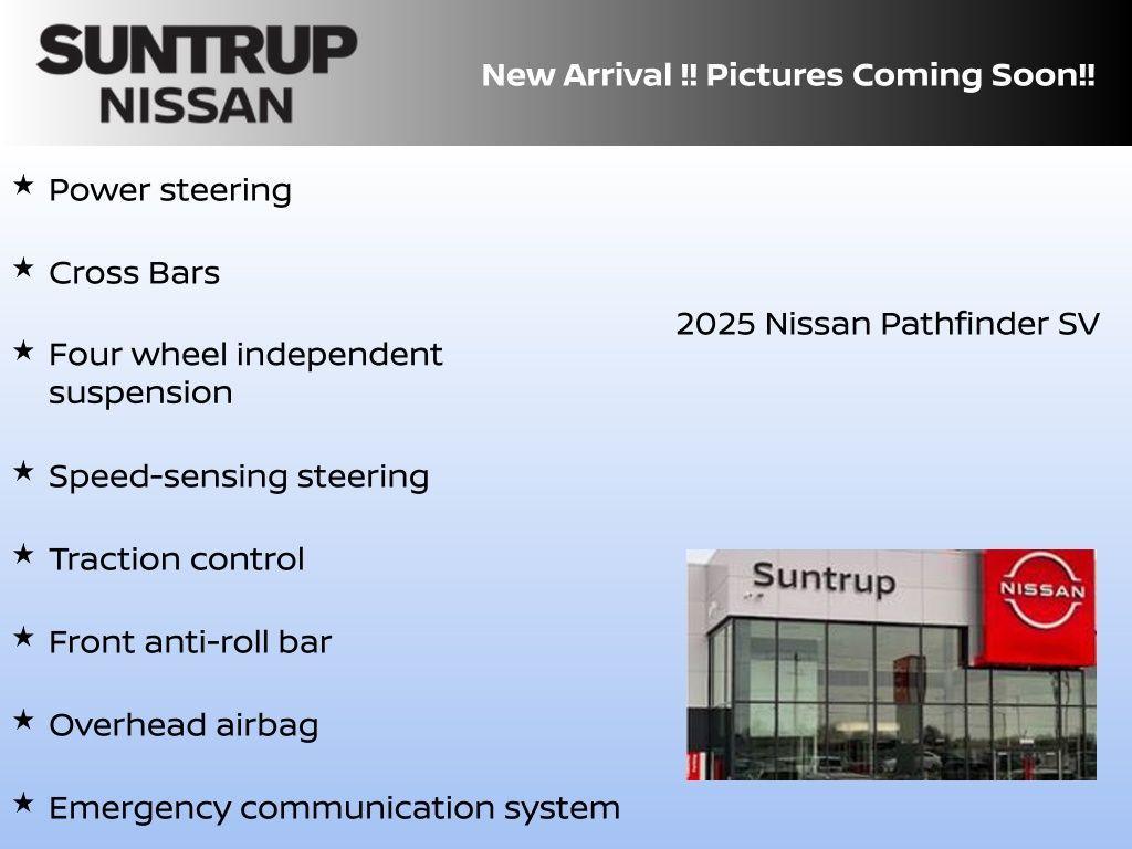 new 2025 Nissan Pathfinder car, priced at $34,405