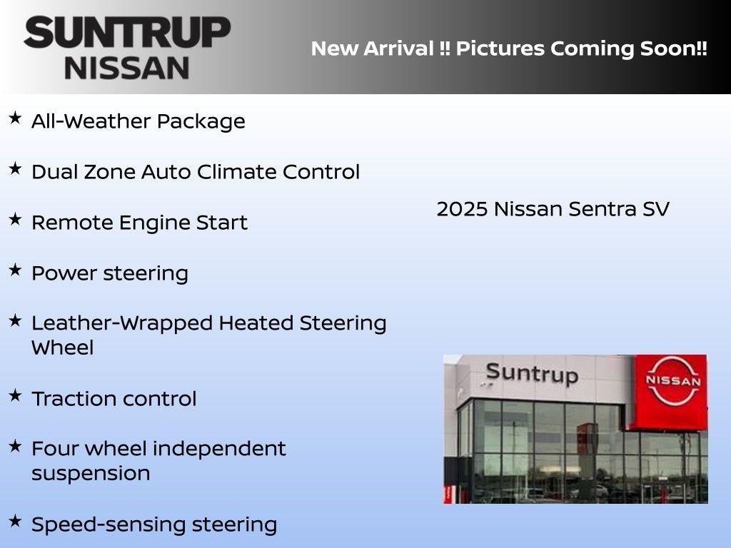 new 2025 Nissan Sentra car, priced at $20,946
