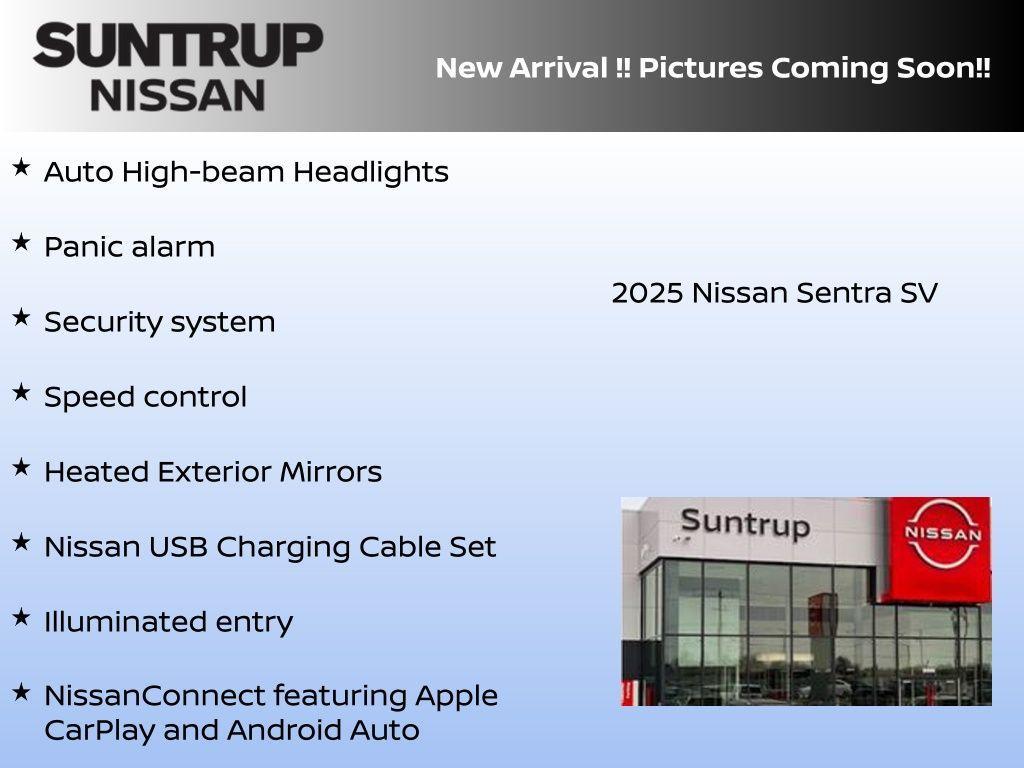 new 2025 Nissan Sentra car, priced at $20,946