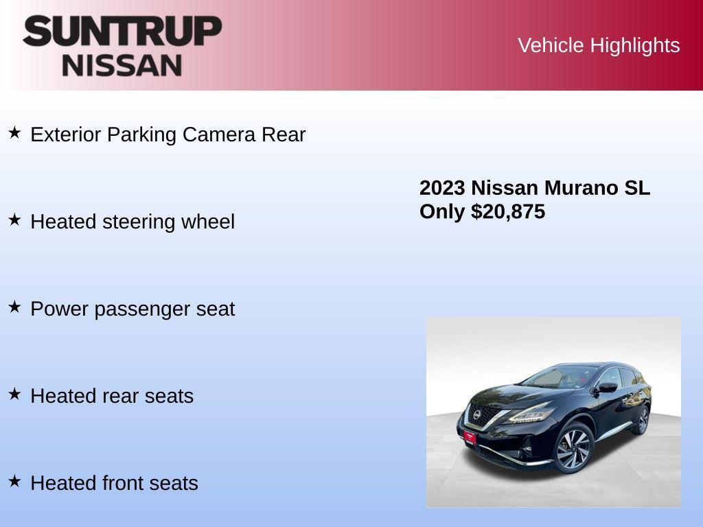 used 2023 Nissan Murano car, priced at $20,875