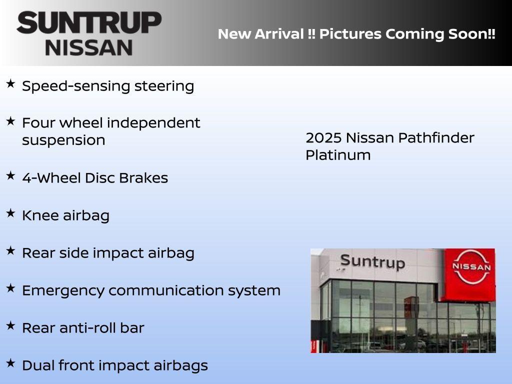 new 2025 Nissan Pathfinder car, priced at $43,570