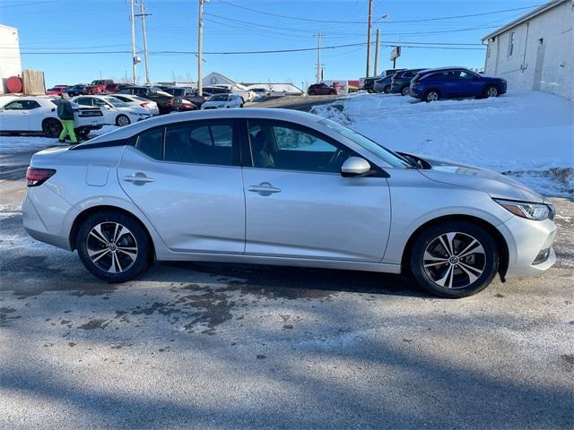 used 2021 Nissan Sentra car, priced at $15,133