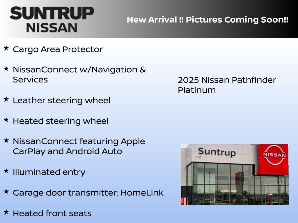 new 2025 Nissan Pathfinder car, priced at $43,057