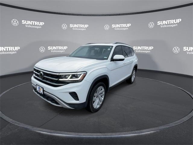 used 2021 Volkswagen Atlas car, priced at $25,795