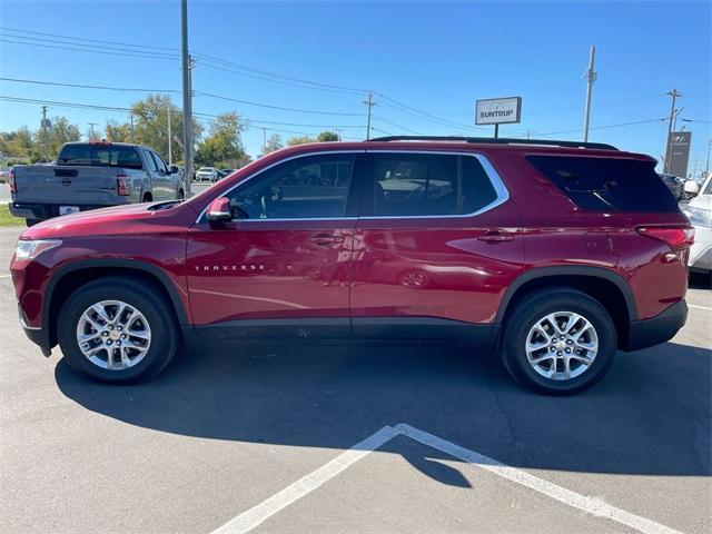 used 2020 Chevrolet Traverse car, priced at $25,628