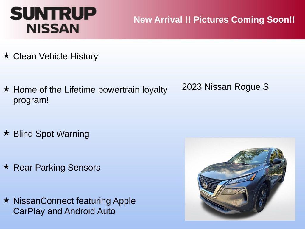 used 2023 Nissan Rogue car, priced at $21,555