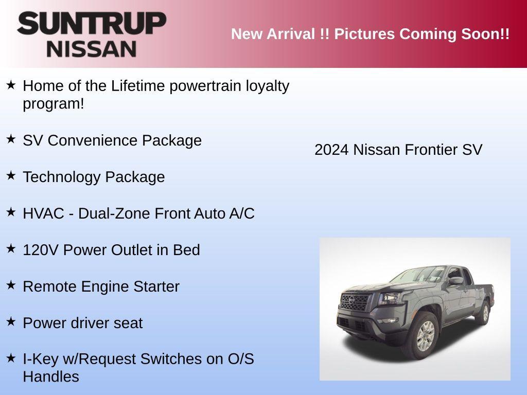 used 2024 Nissan Frontier car, priced at $31,395