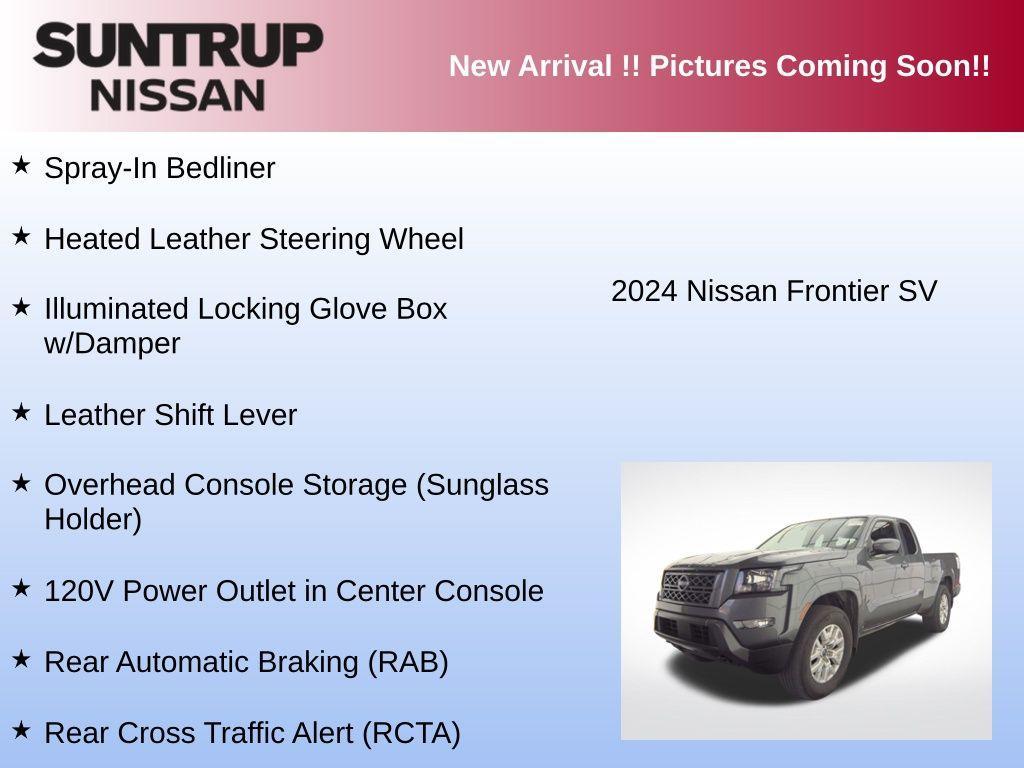 used 2024 Nissan Frontier car, priced at $31,395