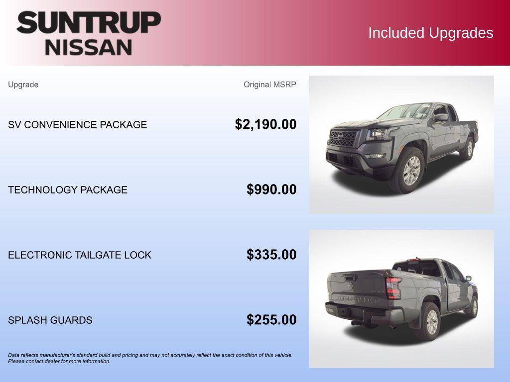 used 2024 Nissan Frontier car, priced at $31,395