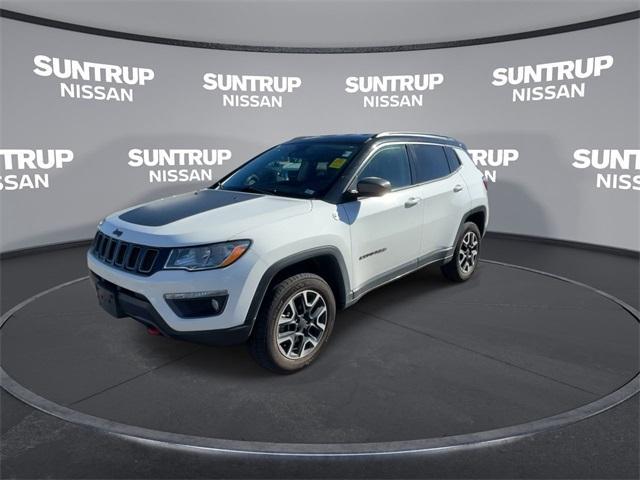 used 2021 Jeep Compass car, priced at $22,225