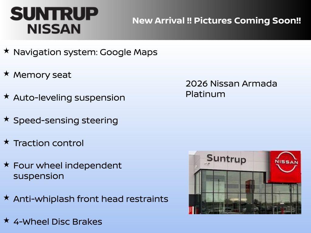 new 2026 Nissan Armada car, priced at $78,020