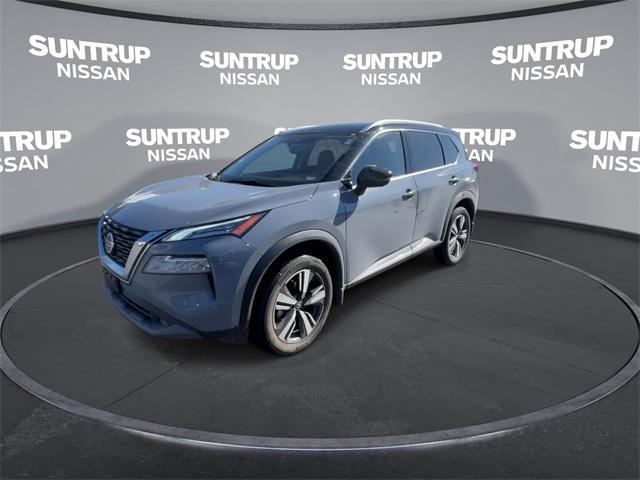 used 2021 Nissan Rogue car, priced at $26,215