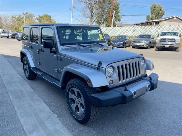 used 2017 Jeep Wrangler Unlimited car, priced at $26,365