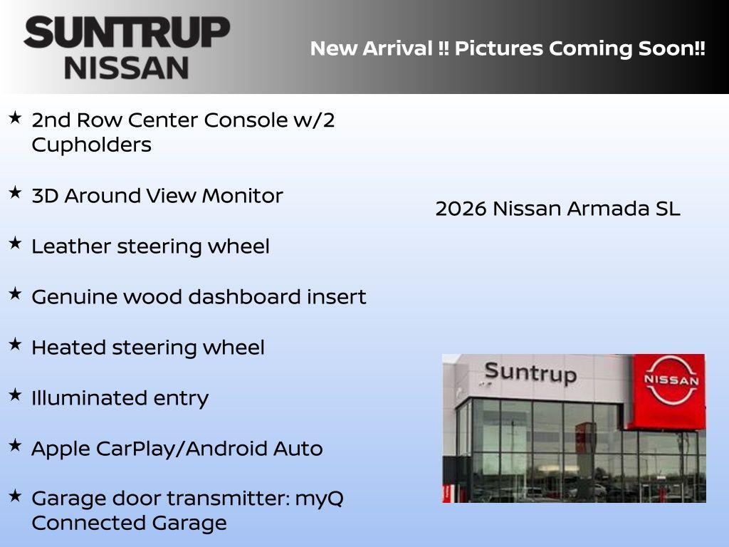 new 2026 Nissan Armada car, priced at $70,449