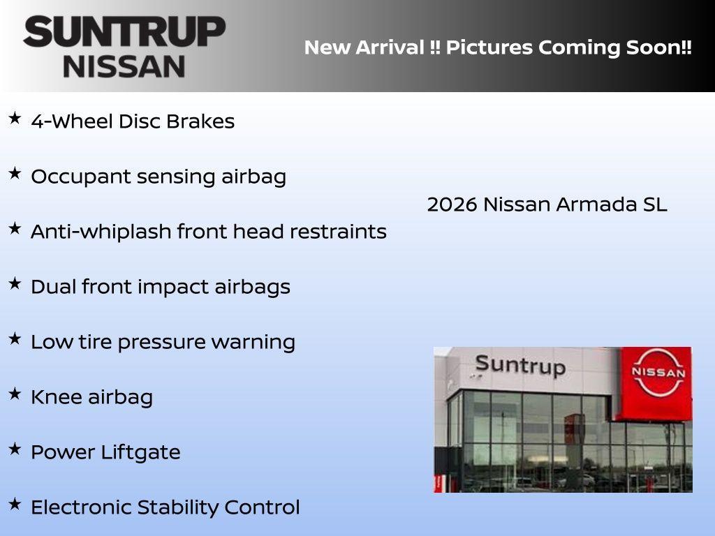 new 2026 Nissan Armada car, priced at $70,449