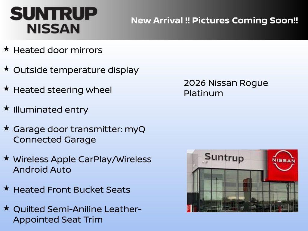 new 2026 Nissan Rogue car, priced at $40,335