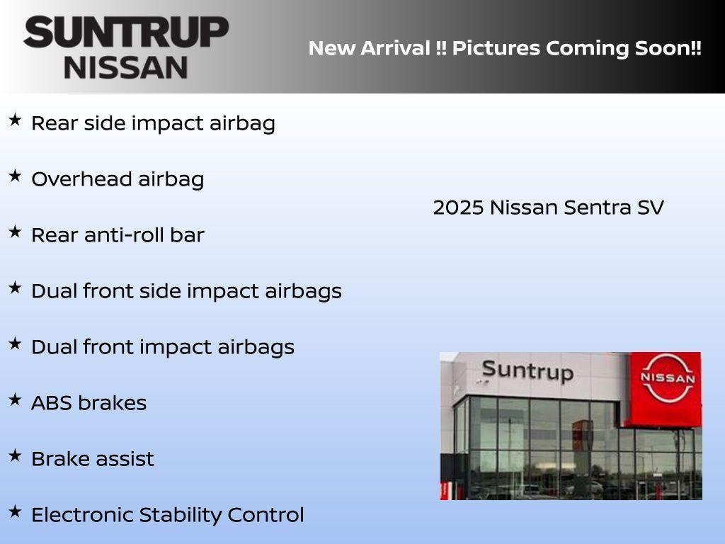 new 2025 Nissan Sentra car, priced at $20,867