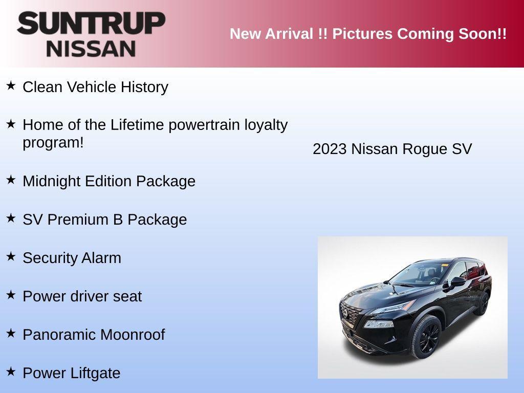 used 2023 Nissan Rogue car, priced at $23,125