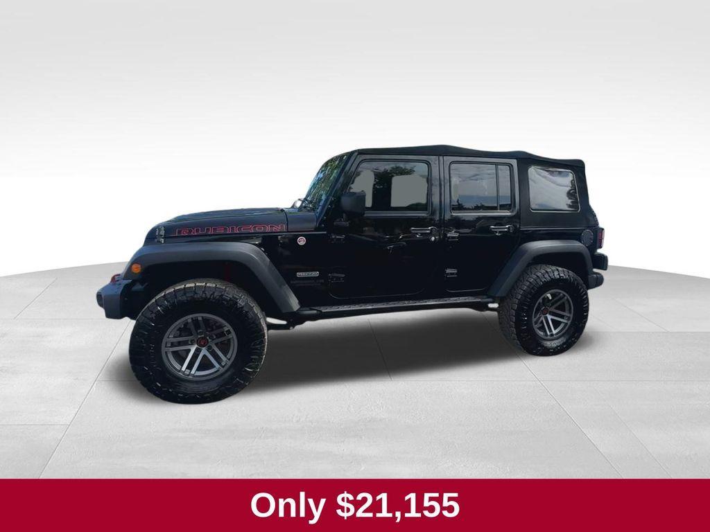 used 2017 Jeep Wrangler Unlimited car, priced at $21,155