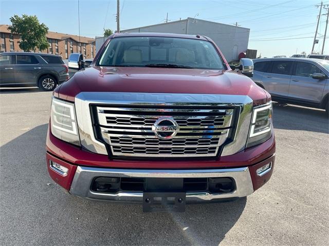 used 2021 Nissan Titan car, priced at $39,805