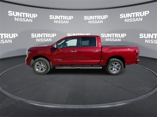 used 2021 Nissan Titan car, priced at $39,805