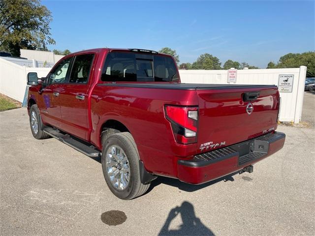 used 2021 Nissan Titan car, priced at $39,805