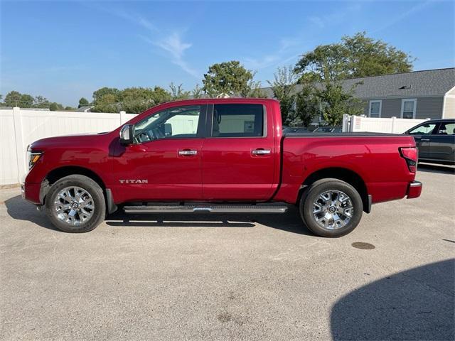 used 2021 Nissan Titan car, priced at $39,805