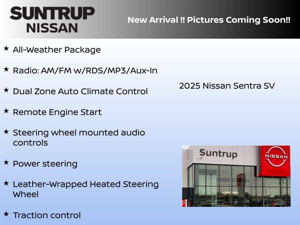 new 2025 Nissan Sentra car, priced at $21,646