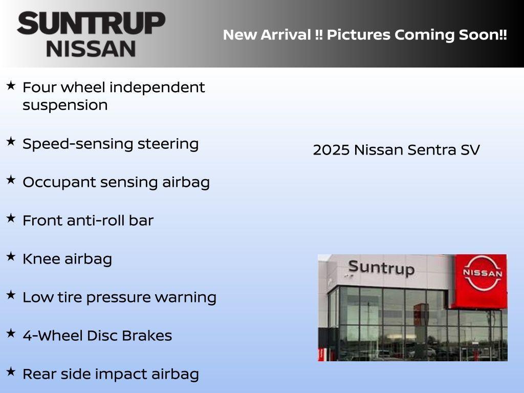 new 2025 Nissan Sentra car, priced at $21,646