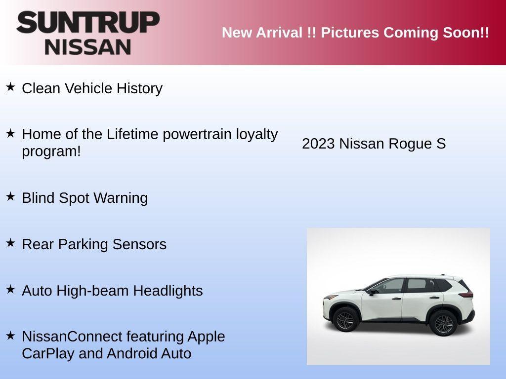 used 2023 Nissan Rogue car, priced at $21,365