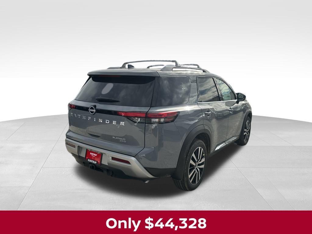 new 2025 Nissan Pathfinder car, priced at $44,328