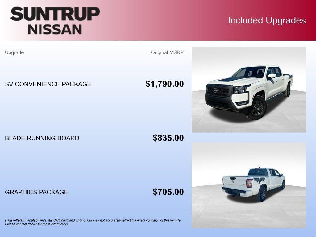 used 2025 Nissan Frontier car, priced at $35,515