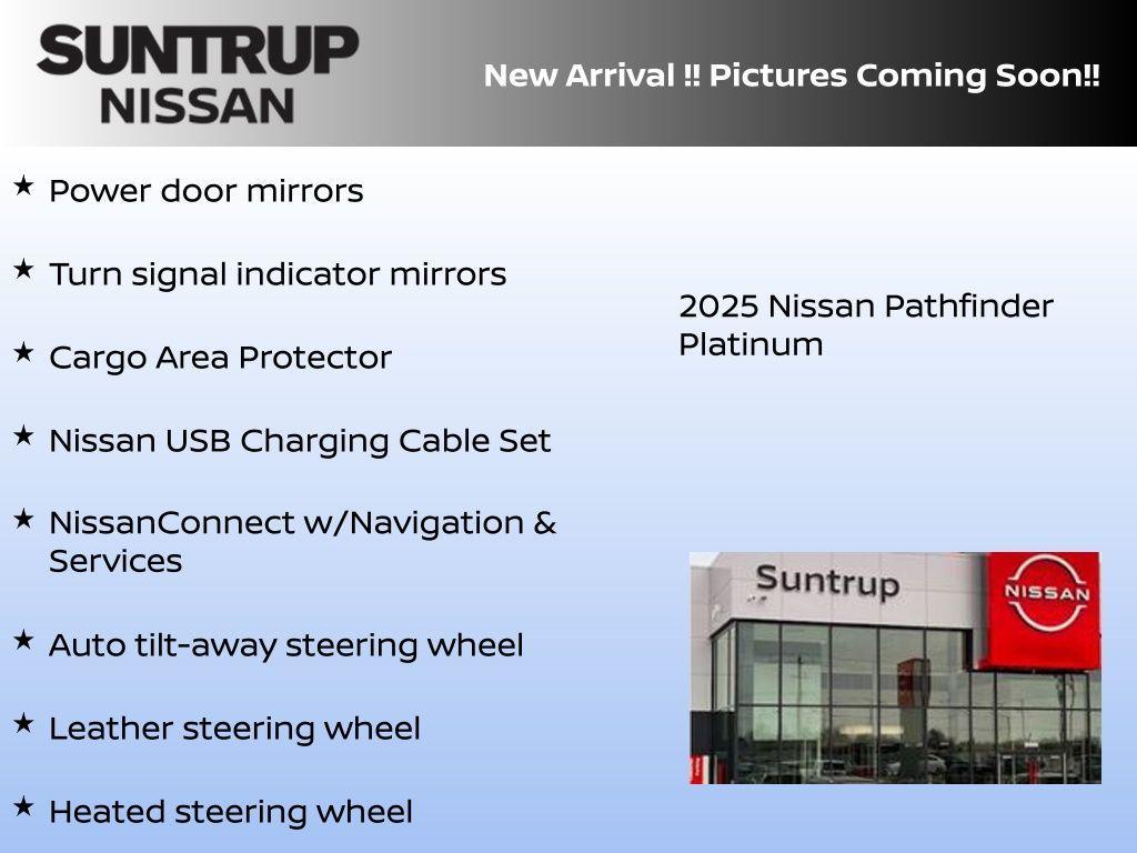new 2025 Nissan Pathfinder car, priced at $43,174