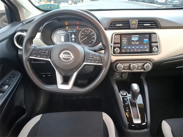 used 2021 Nissan Versa car, priced at $14,999