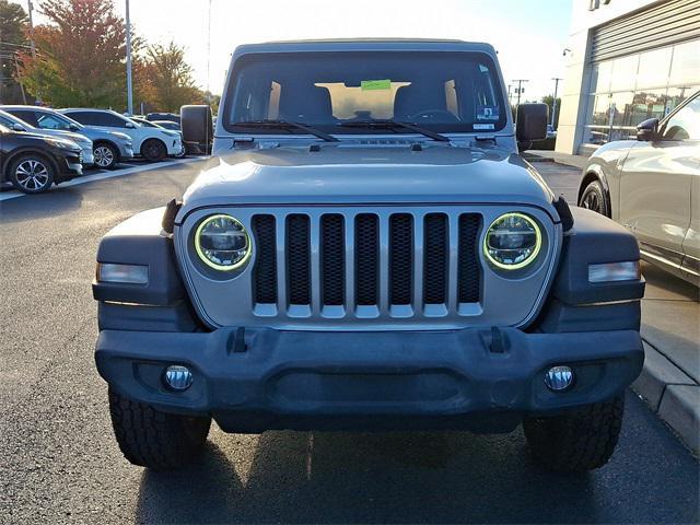 used 2020 Jeep Wrangler Unlimited car, priced at $16,999