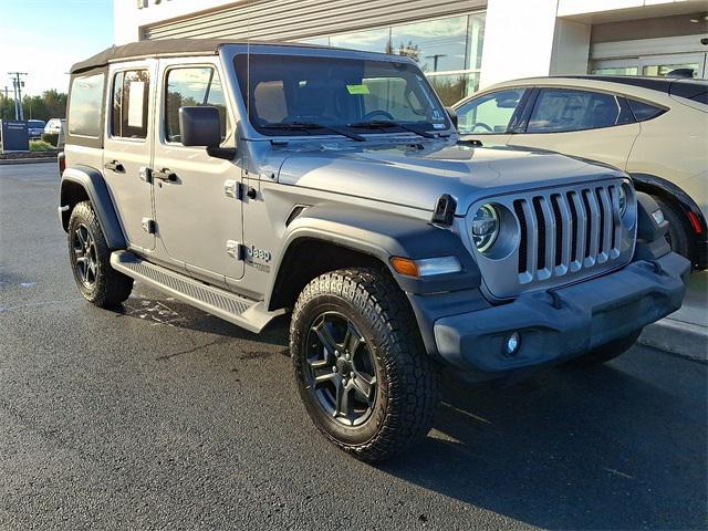 used 2020 Jeep Wrangler Unlimited car, priced at $16,999