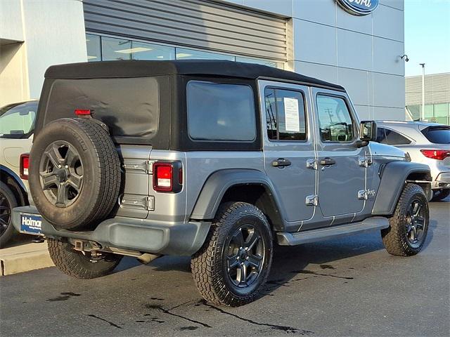 used 2020 Jeep Wrangler Unlimited car, priced at $16,999