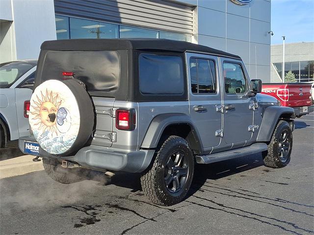 used 2020 Jeep Wrangler Unlimited car, priced at $20,999
