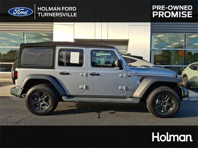 used 2020 Jeep Wrangler Unlimited car, priced at $16,999
