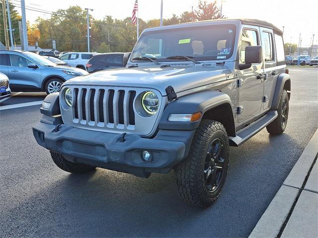 used 2020 Jeep Wrangler Unlimited car, priced at $16,999