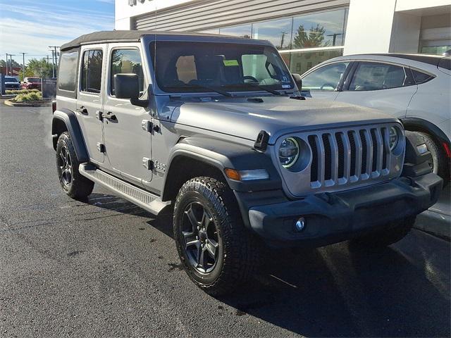 used 2020 Jeep Wrangler Unlimited car, priced at $20,999