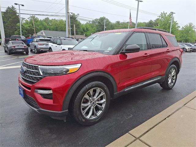 used 2022 Ford Explorer car, priced at $29,750