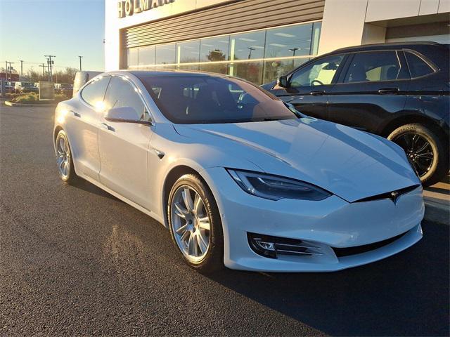 used 2021 Tesla Model S car, priced at $38,854