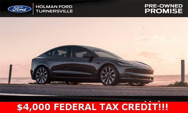 used 2023 Tesla Model 3 car, priced at $23,999