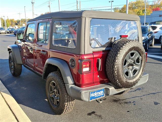 used 2022 Jeep Wrangler Unlimited car, priced at $23,713