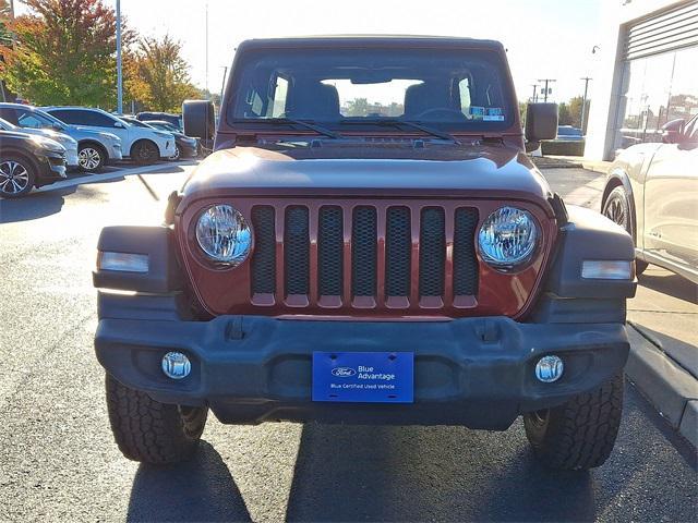used 2022 Jeep Wrangler Unlimited car, priced at $23,713