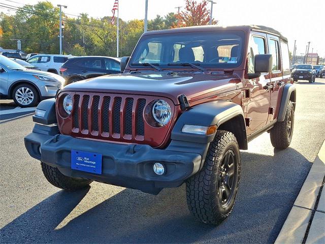 used 2022 Jeep Wrangler Unlimited car, priced at $23,713