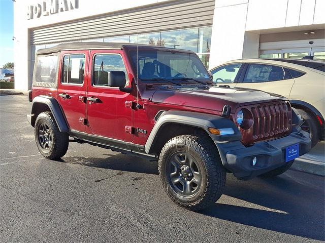 used 2022 Jeep Wrangler Unlimited car, priced at $23,713