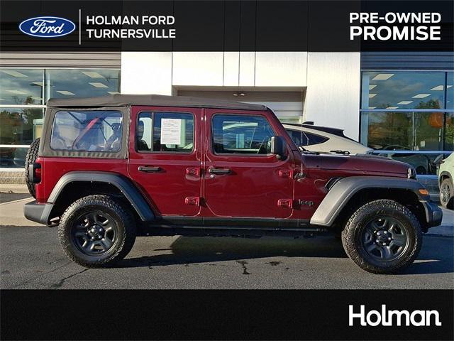 used 2022 Jeep Wrangler Unlimited car, priced at $23,713