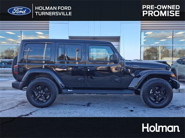 used 2022 Jeep Wrangler Unlimited car, priced at $38,700